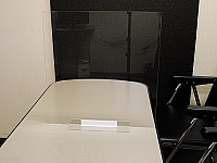 カウンター飛沫防護アクリルパーテーション