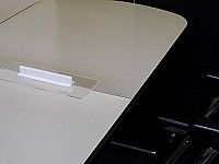 カウンター飛沫防護アクリルパーテーション