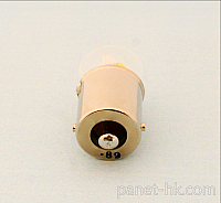 社名灯用 3チップLED白熱球タイプ 白色/12V/1.4W