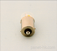 社名灯用 4チップLED白熱球タイプ 白色/12V/1.6W